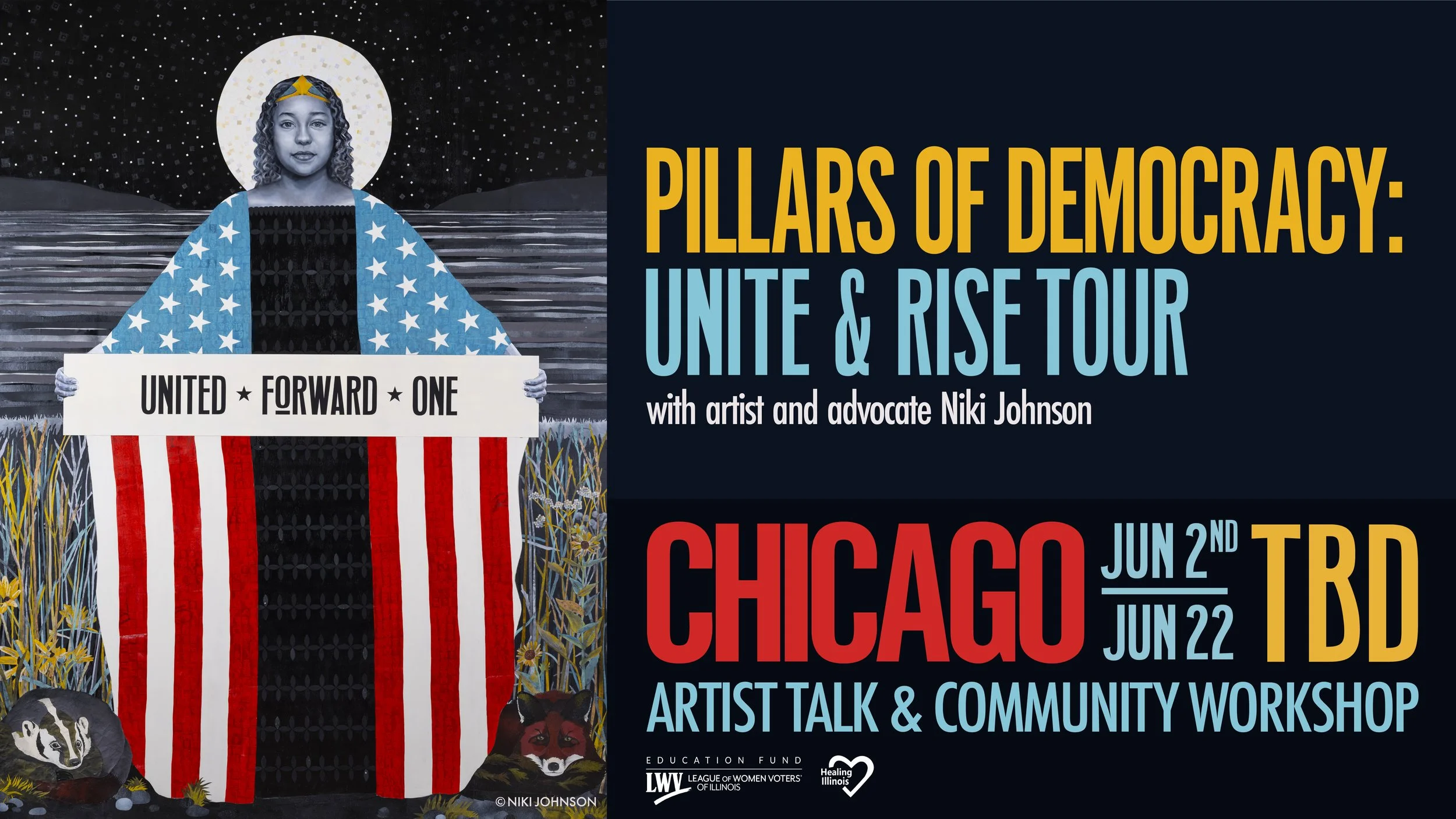 Pillars of Democracy: Unite &amp; Rise Tour - Chicago, il