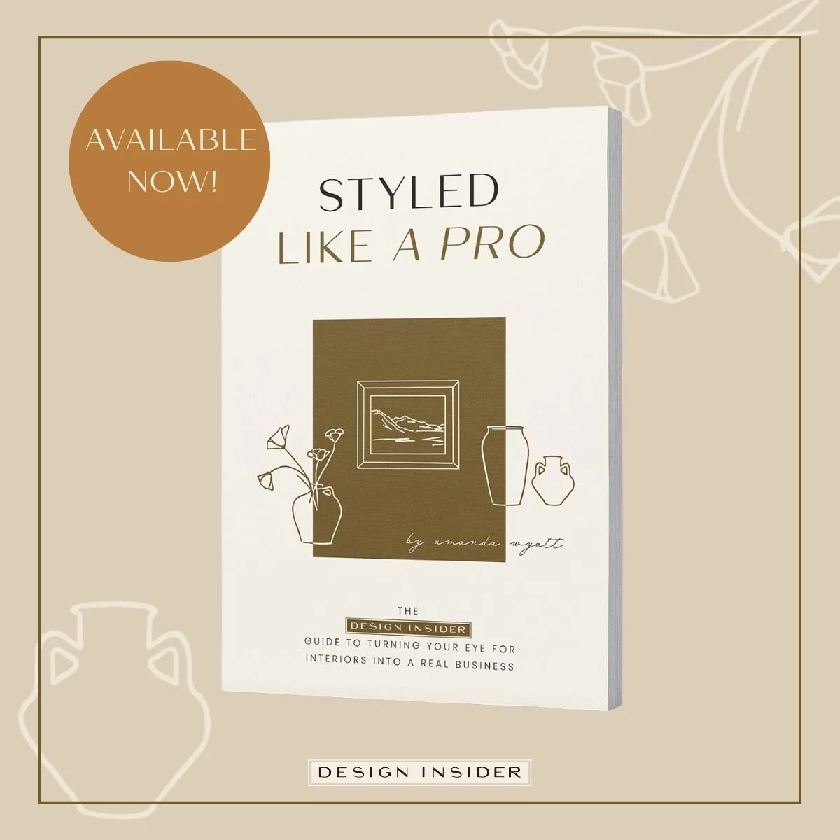 It&rsquo;s here. 💛

If you&rsquo;ve ever dreamed of turning your love for interiors into something real&mdash;this is the book I wrote for you.

✨ Whether you&rsquo;re helping friends redo their spaces, rearranging your living room for the tenth tim
