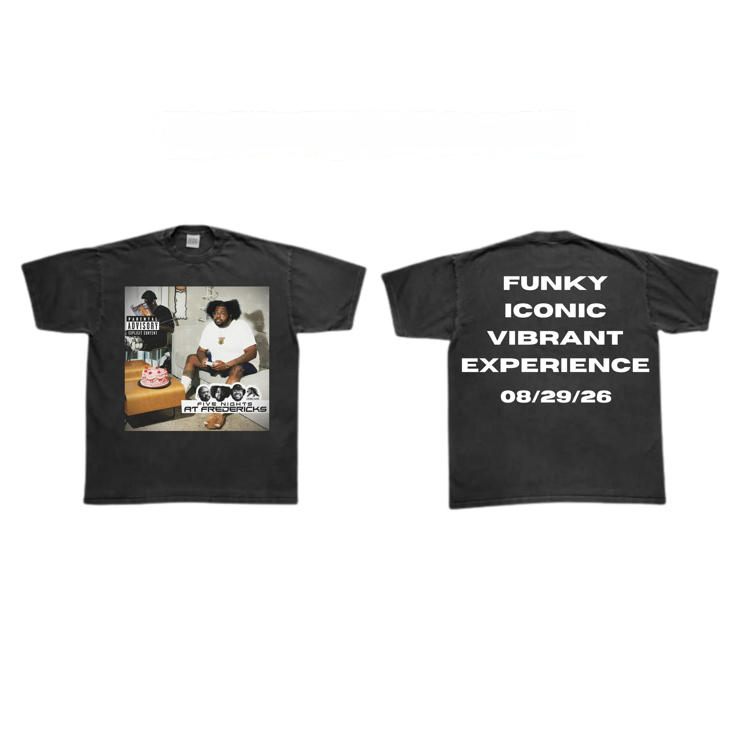 Five Nights at Frederick's Album Cover Tee