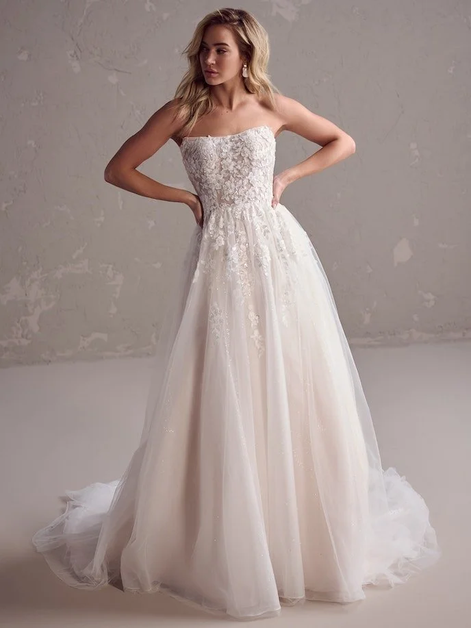 Ventura - Rebecca Ingram, Size 12, $1,399, Ivory