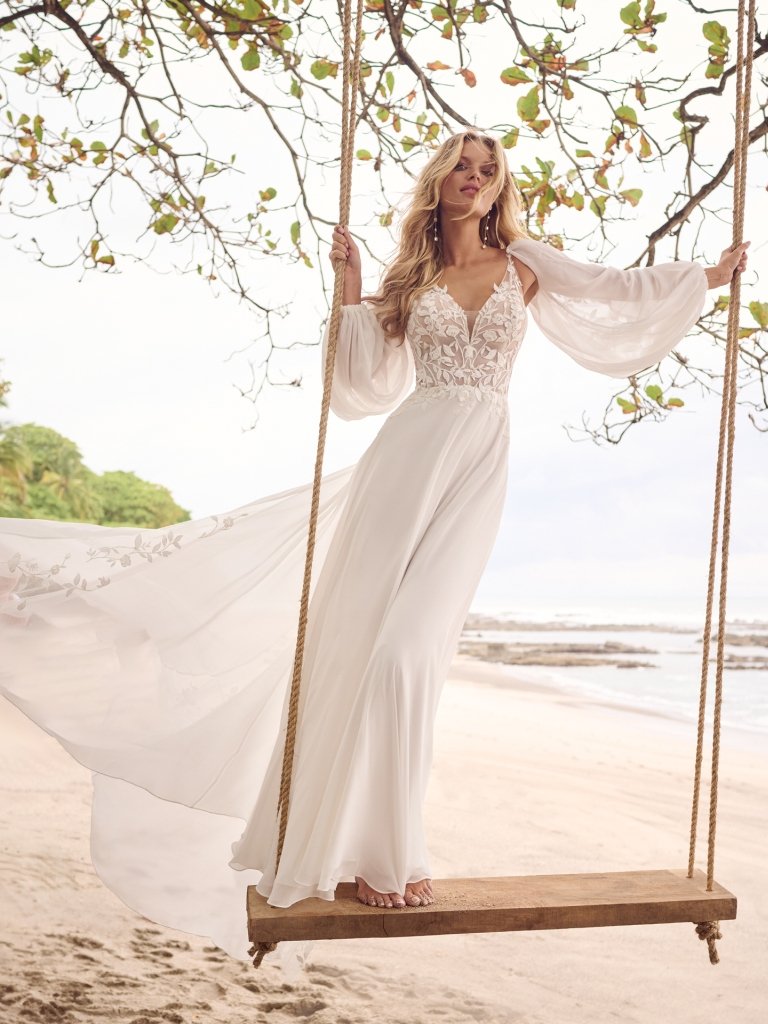 Sue - Rebecca Ingram, Size 10, $1,099, Ivory