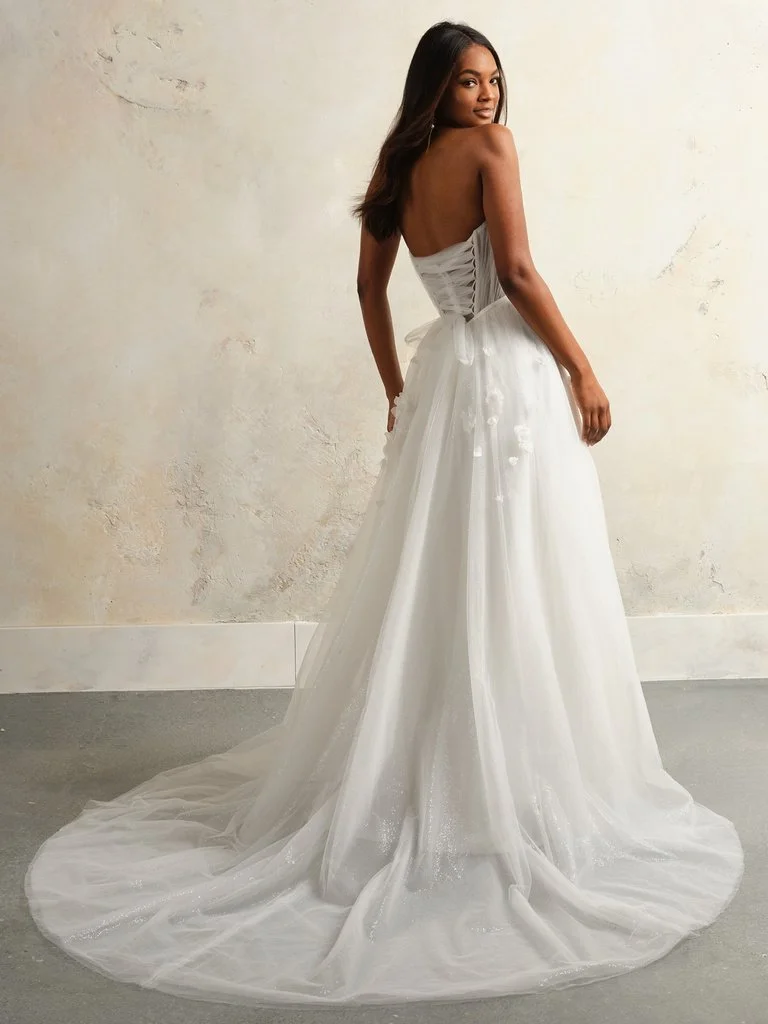 Allison - Rebecca Ingram, Size 12, $1,399, Ivory