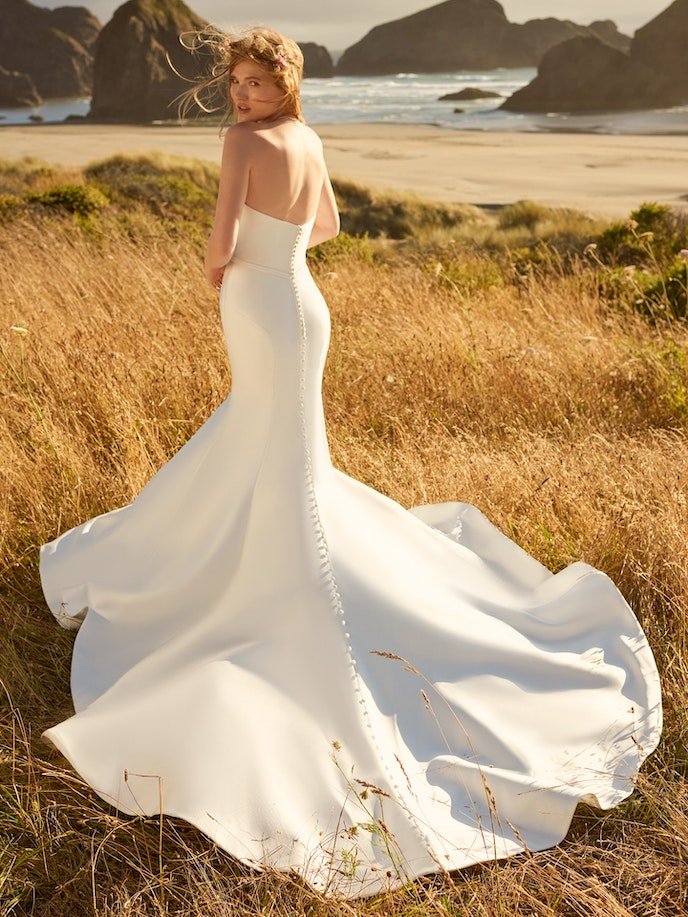 Pippa - Rebecca Ingram, Size 12, $1,050, Ivory