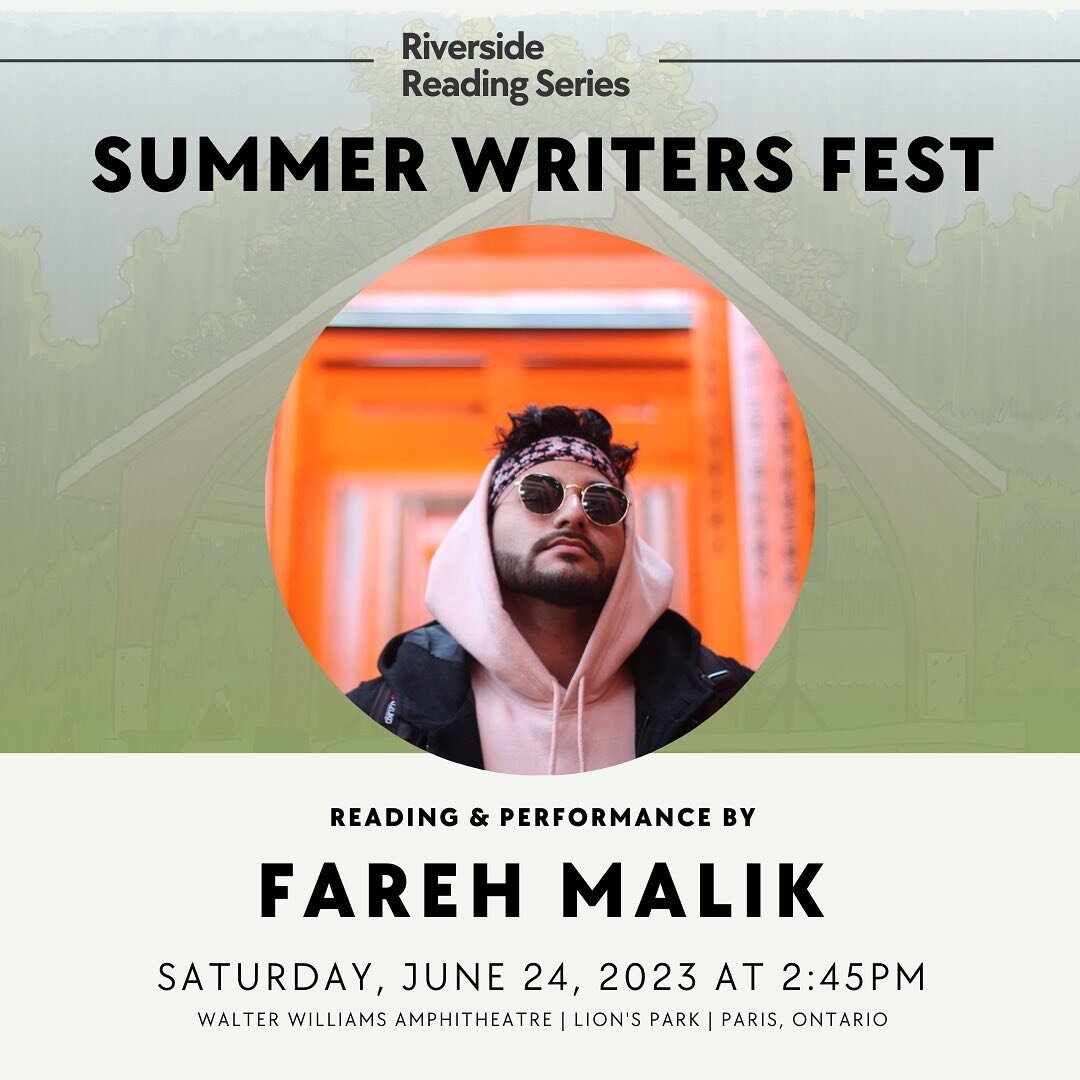 🔊THIS SATURDAY!! Come through to @riversideseries Summer Festival and hang with your boy. I&rsquo;ll be reading, selling &amp; signing copies of STLS, and generally just having a chill, fun day in Paris. Also there&rsquo;s an insanely talented lineu