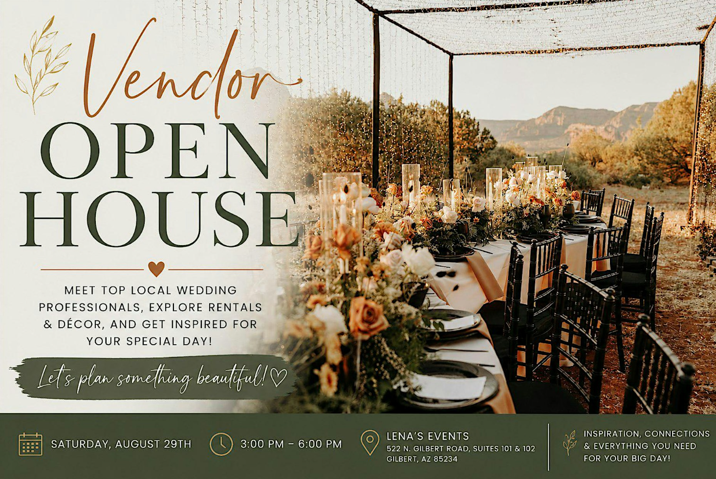 Wedding Vendor Open House 