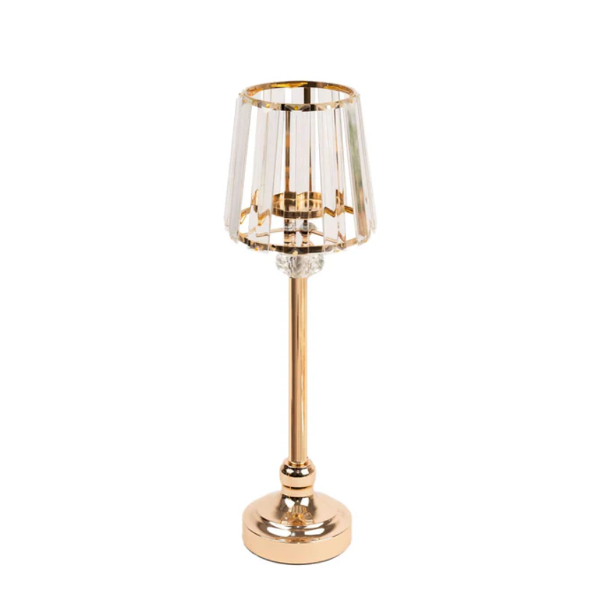 Crystal Candle Lamp   
Inventory 20   
$12 each 