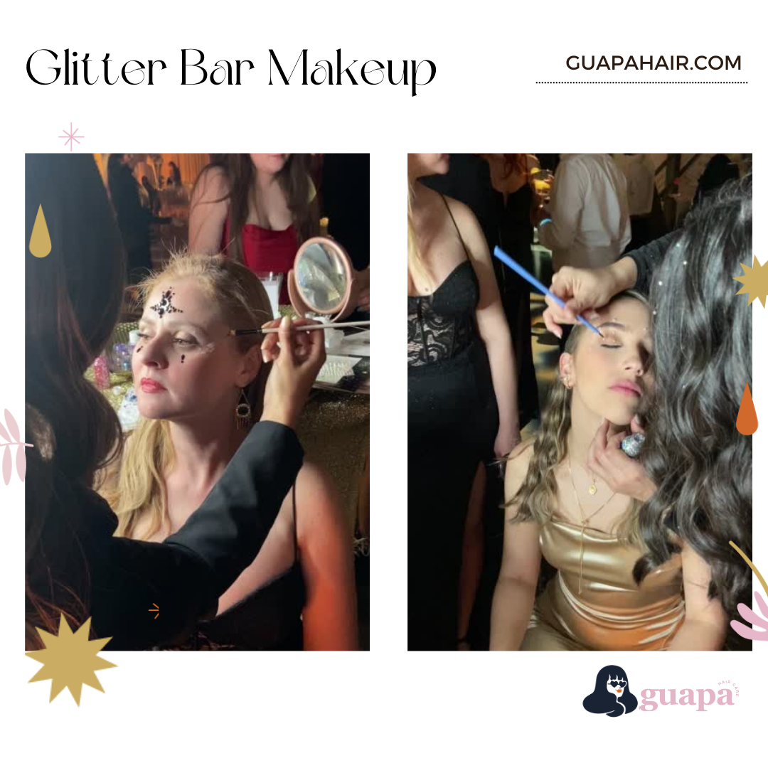 Glitter Makeup for EDC