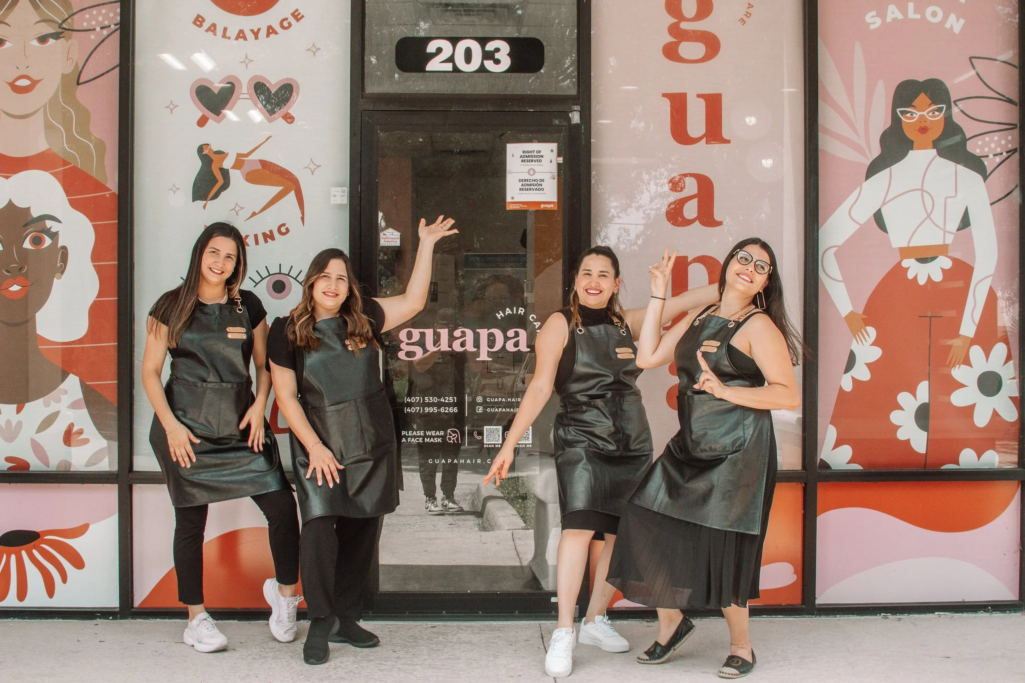 Future hairstylist learning client consultation skills in Orlando