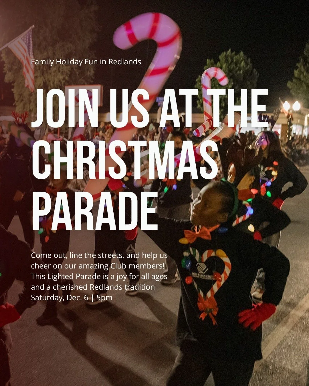 🎄✨ Join Us at the Redlands Christmas Parade! ✨🎄

We&rsquo;re excited to celebrate the season by marching in the Redlands Christmas Parade on Saturday, December 6th at 6:00 PM!

This Lighted Parade is a joy for all ages and a cherished Redlands trad