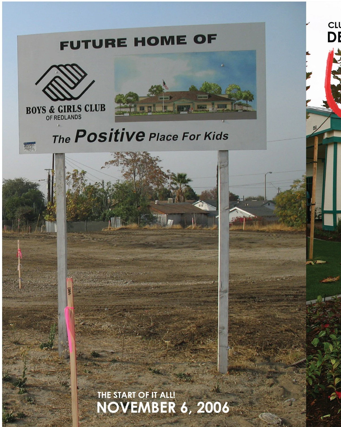 📸✨ Throwback Thursday: From Vision to Reality ✨📸
What started as an empty lot became a place filled with laughter, learning, and opportunity. 💙
This throwback takes us back to 2007, when the Hansberger Clubhouse officially opened its doors with a 