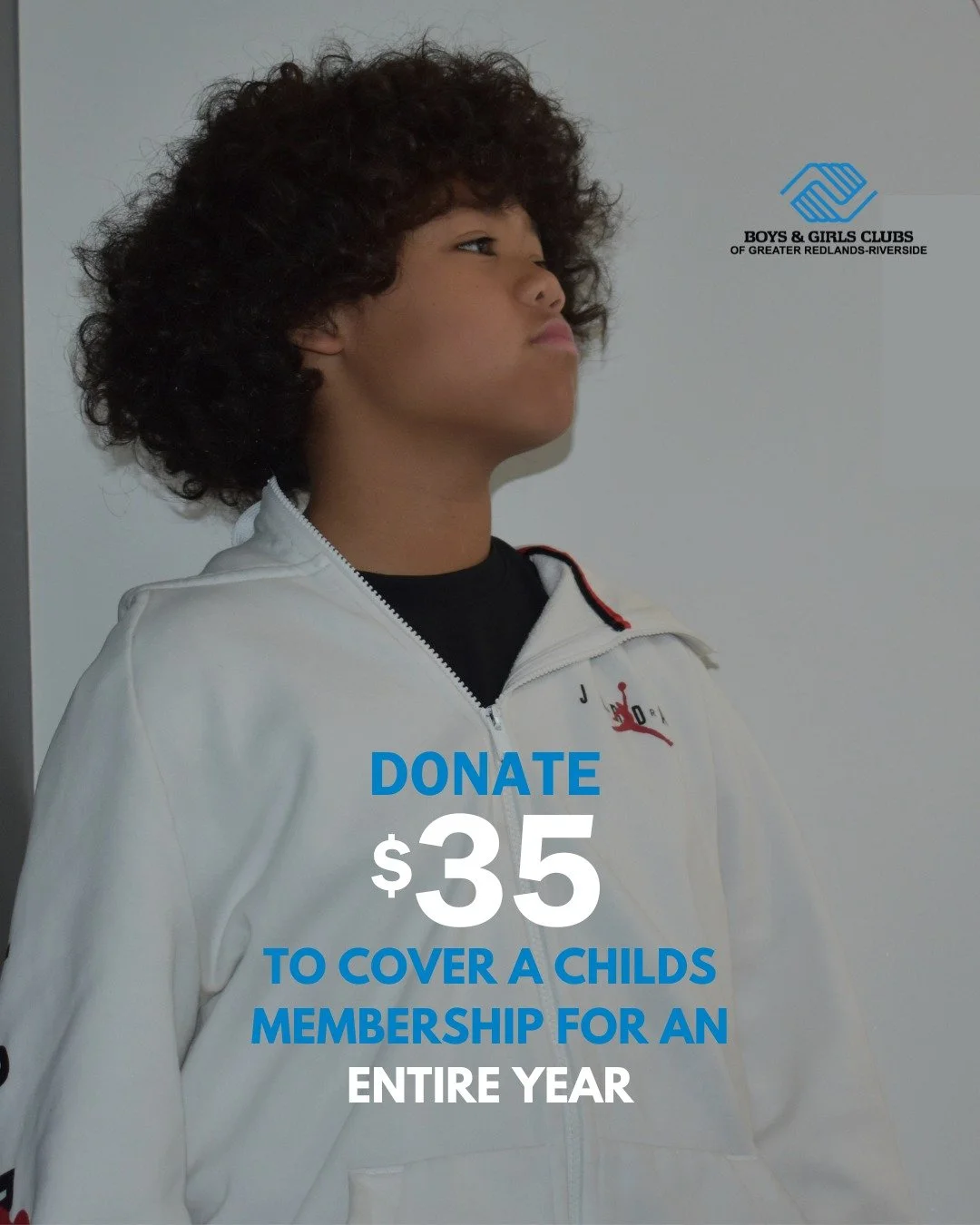 Great futures start because of you. ✨
A $35 donation provides a full year of membership, opening the door to caring mentors, enriching programs, and a safe place to grow.
Make a difference today 💙 

👉 Give at BeGreatIe.org/give or click the link in