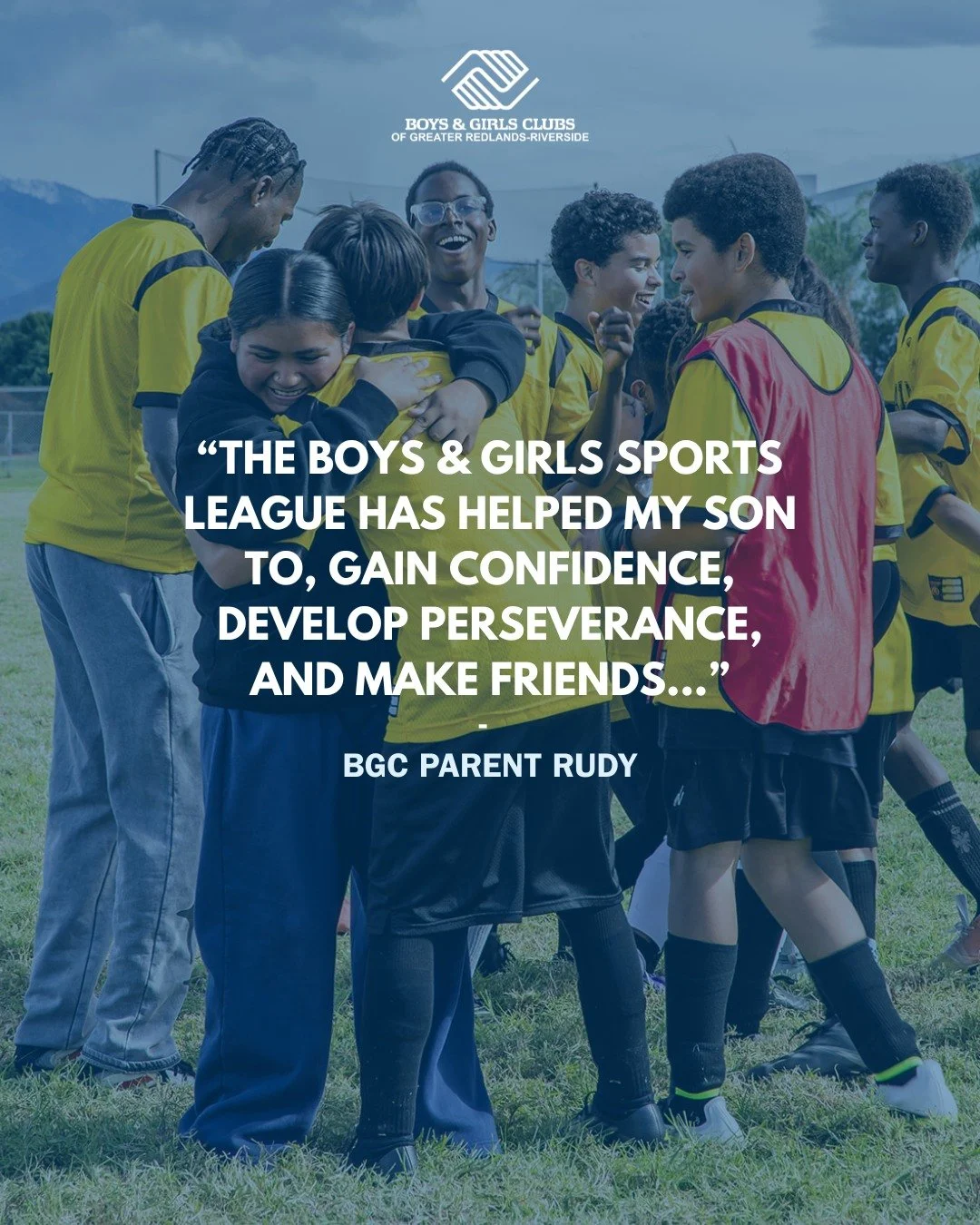 "The Boys &amp; Girls sports league has helped my son to, gain confidence, develop perseverance and make friends. He is playing sports that he never would have tried before if not for the B&amp;G sports. My family and I are so grateful for this 