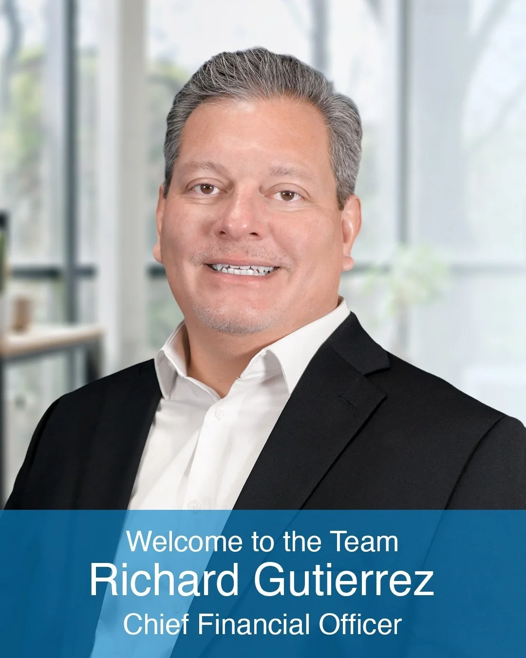 We are excited to welcome a new member to our leadership team, Richard Gutierrez! Richard joins our team with a wealth of financial leadership experience and a passion for supporting organizations that make a meaningful impact in the communities they