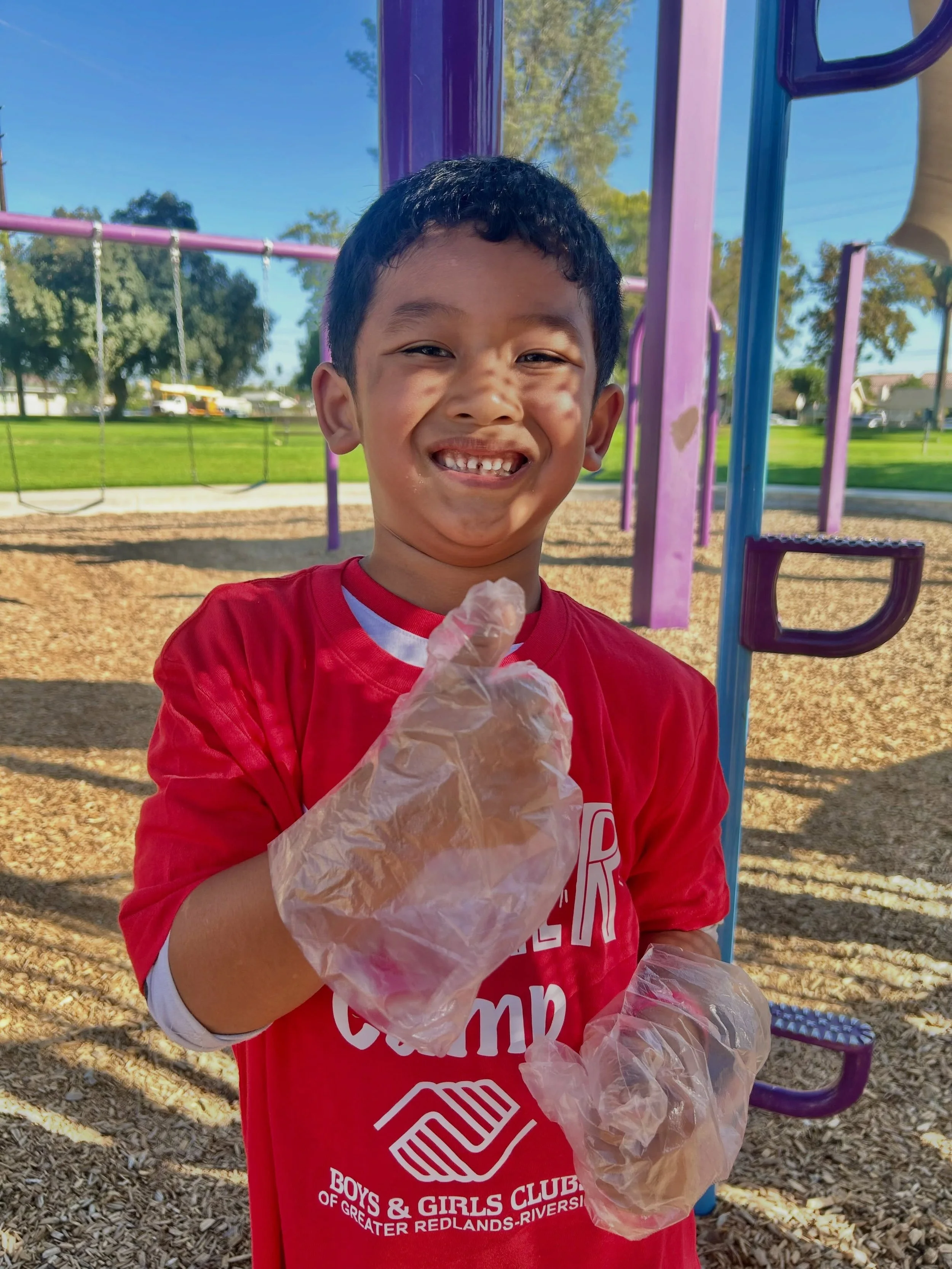 Our clubs within the Club are in full swing! We are throwing it back to when 8 of our kids from the Torch Club rolled up their sleeves and transformed Texonia Park for our Day for Kids event! They hunted down litter to make the park shine and they sh