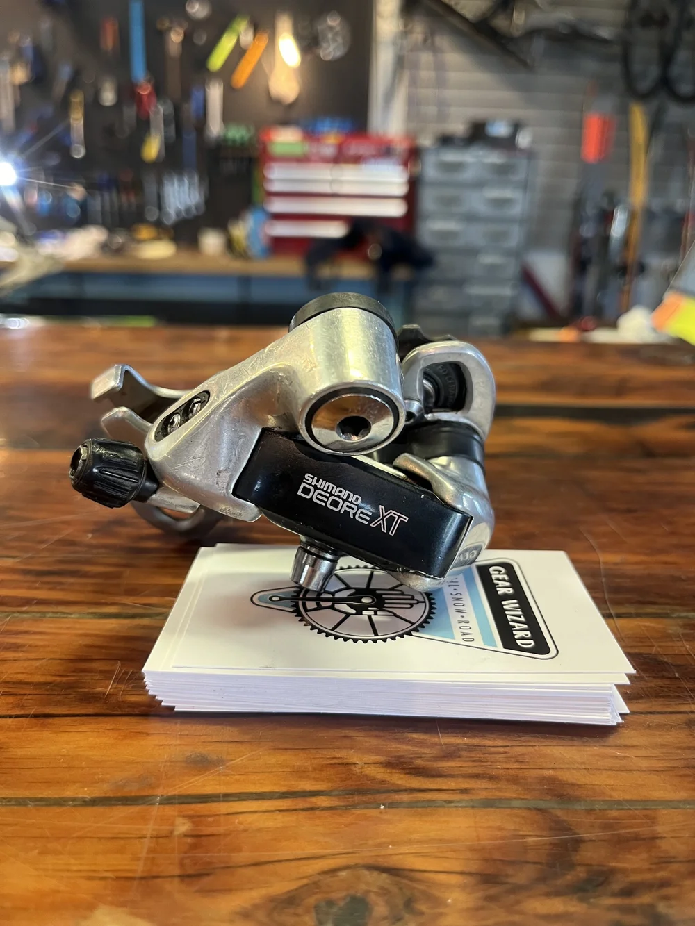 Shimano Deore XT RD-M735 7/8 Speed Short Cage Rear Derailleur