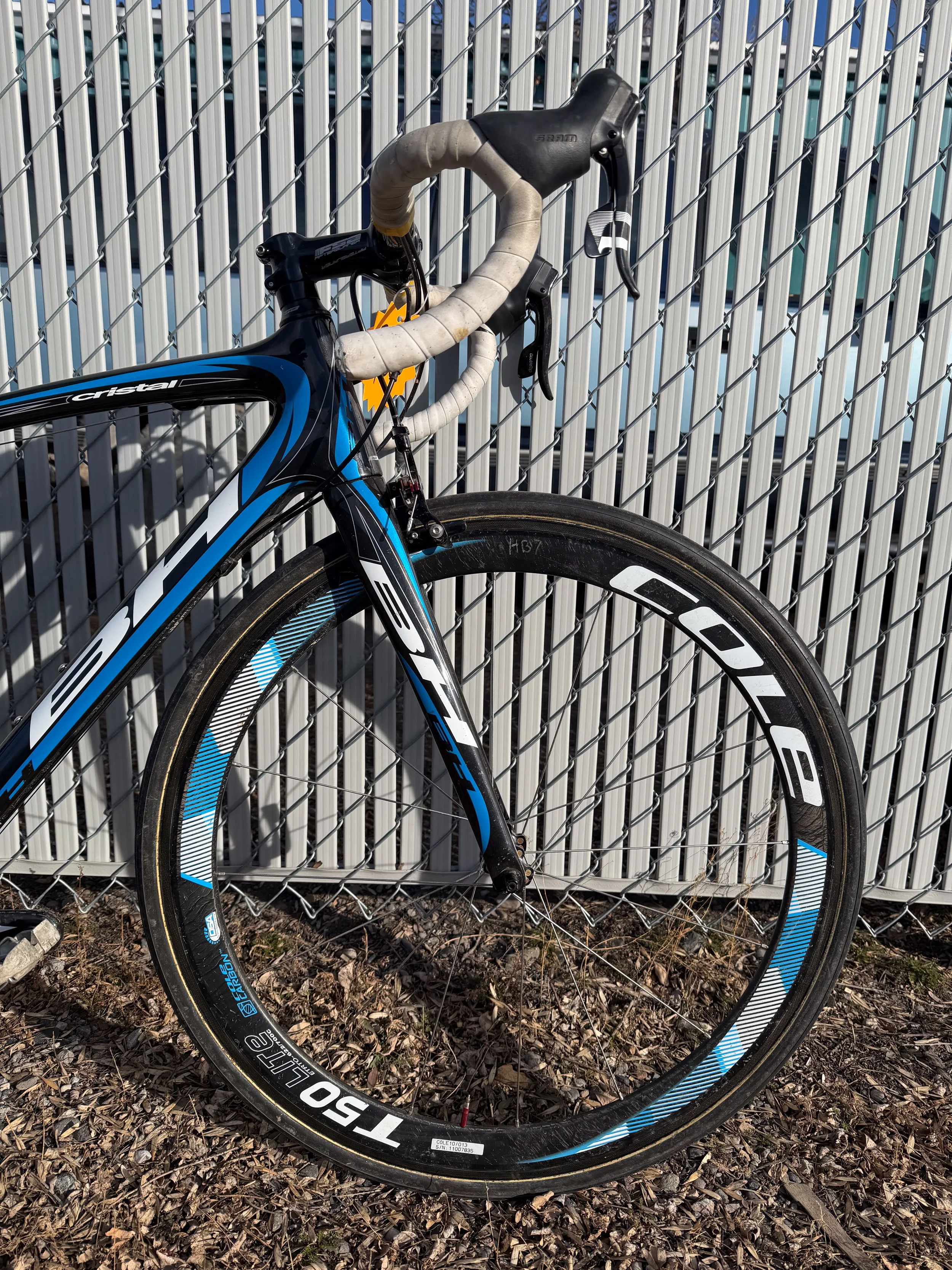 Photo of a used BH Cristal carbon 47 cm used road bike for sale.