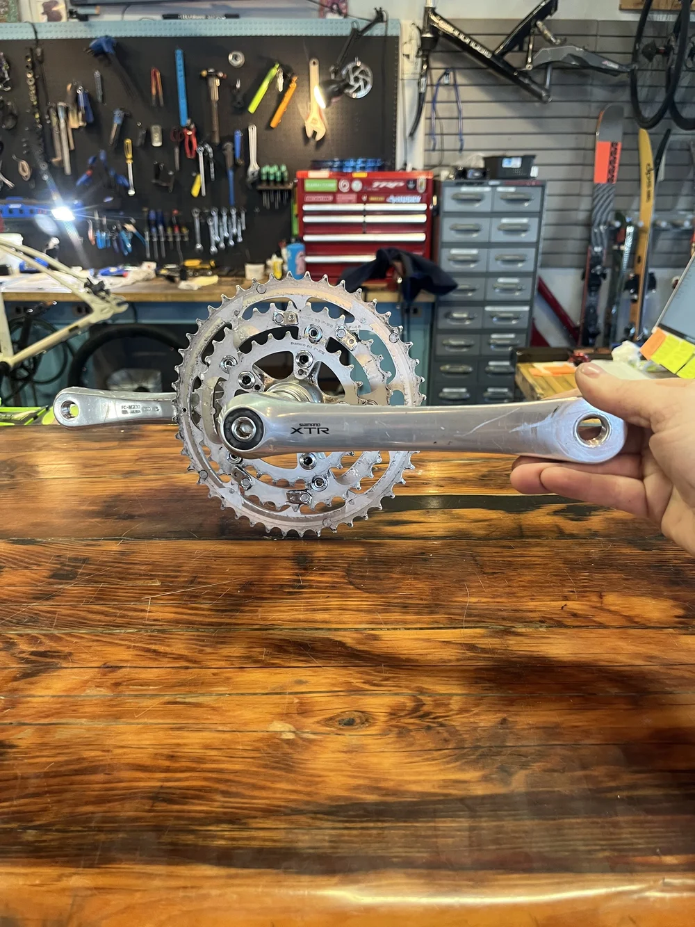 Vintage Shimano XTR Crankset Bottom Bracket — The Gear Wizard - Main Image