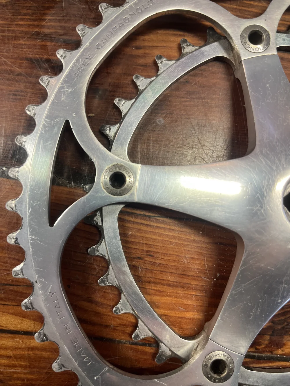 Bulloni Pedivella NOS Campagnolo Per Guarniture Coniche Quadre (Record, Chorus) Anni '90