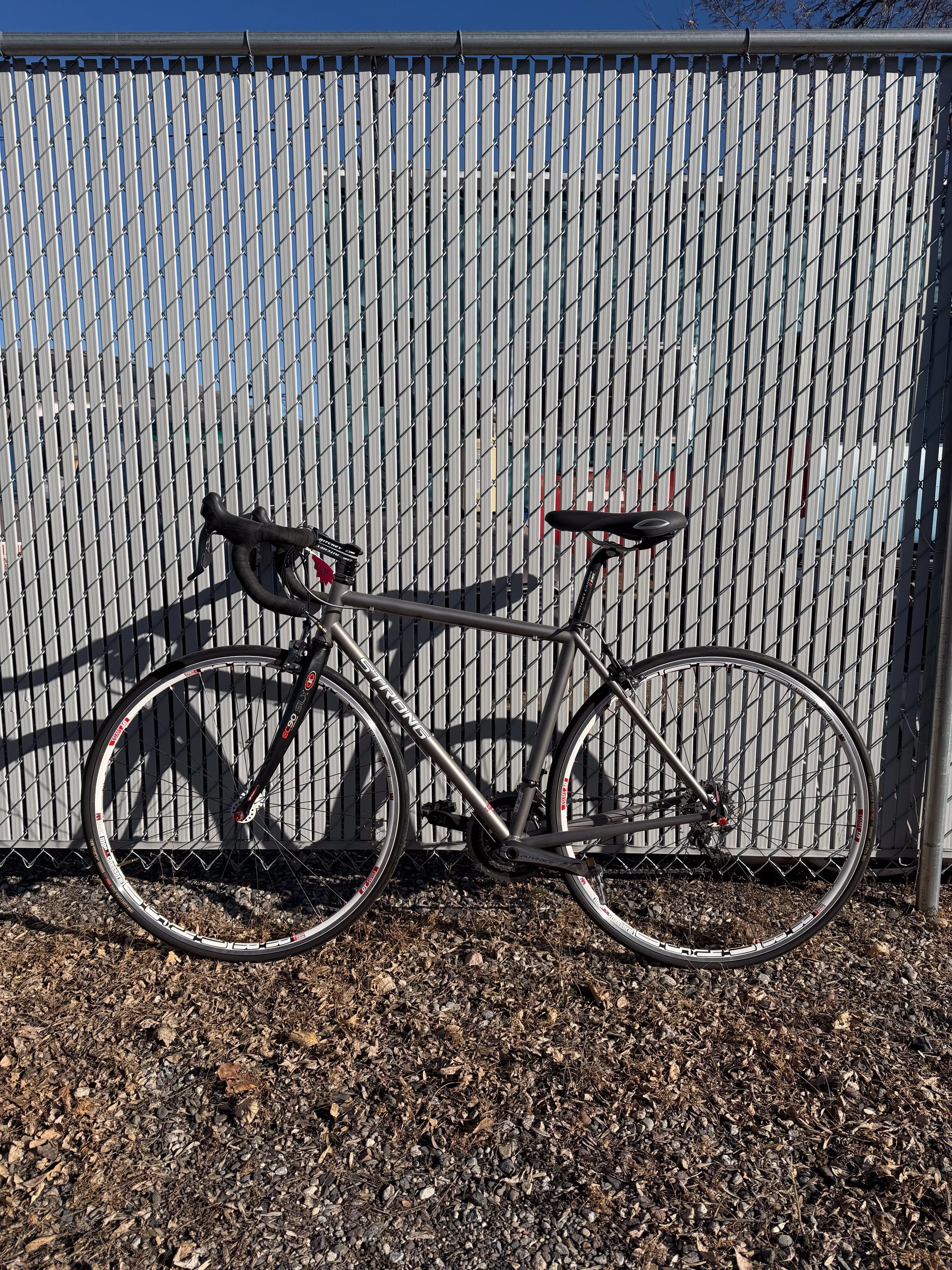 Photo of a Carl Strong 49cm titanium road bike for sale.