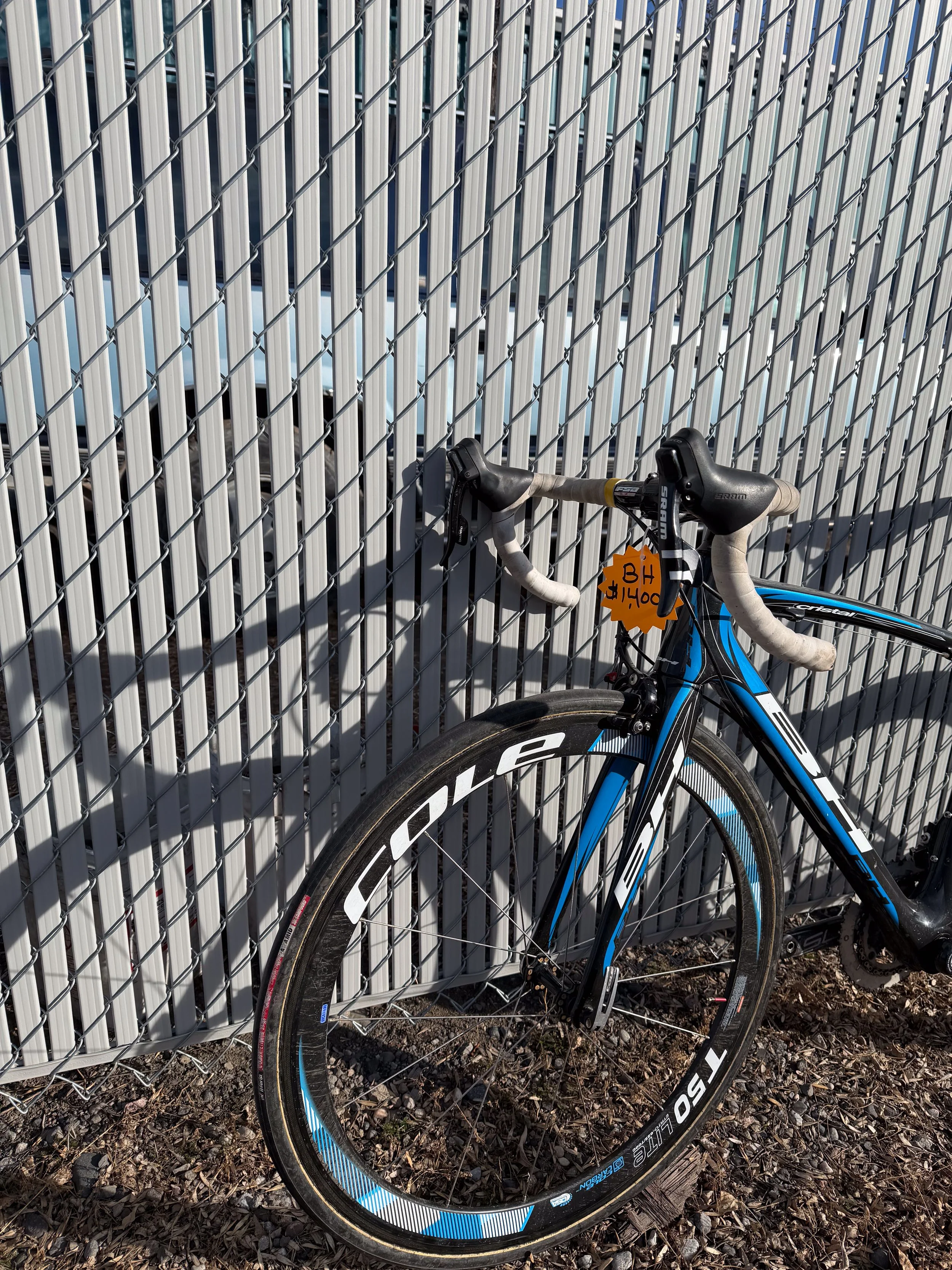 Photo of a used BH Cristal carbon 47 cm used road bike for sale.