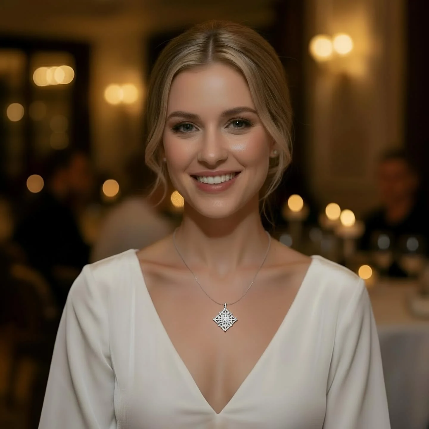 Timeless Pendant Necklace ✨
Some pieces don&rsquo;t need an occasion &mdash; they become part of everyday life. The Timeless Pendant Necklace is that kind of favorite: simple, luminous, and designed to layer beautifully with everything you already lo