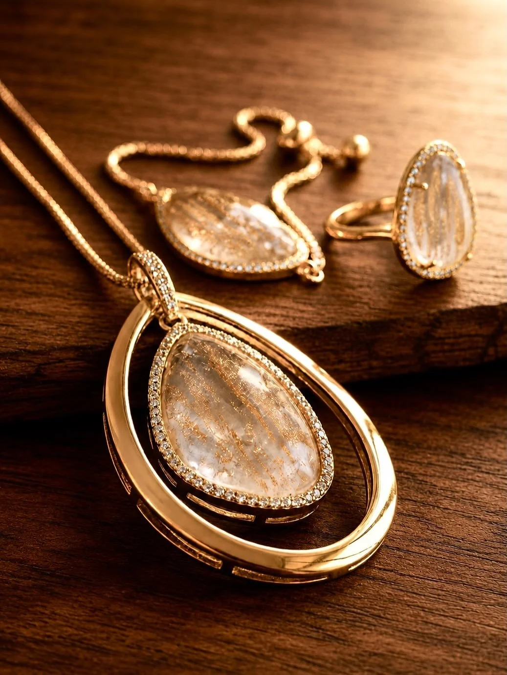 ✨ Meet the Stardust Collection &ndash; Abstract Halo Edit in Gold ✨

Designed to capture the light from every angle, our Abstract Halo Edit features a dazzling signature Stardust stone wrapped in a radiant gold setting for a look that&rsquo;s both mo
