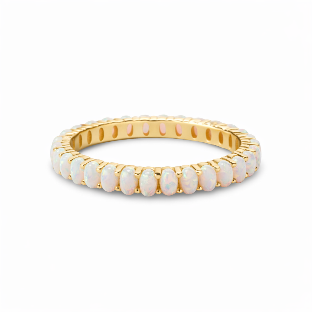 Opal Eternity Band