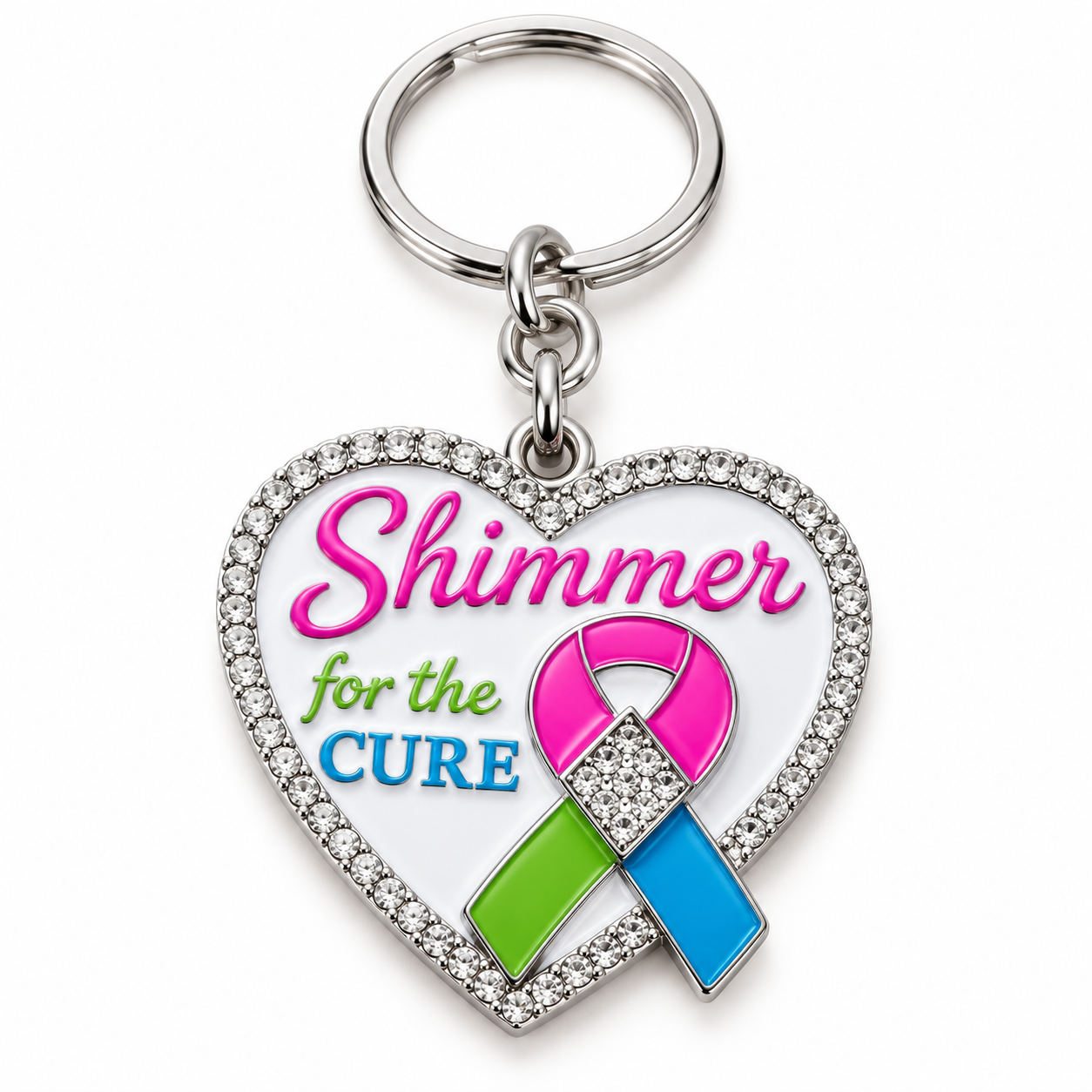 2026. Shimmer for the Cure MBC.Enamel Keychain.png