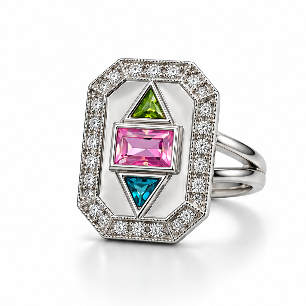 MBC Art Deco Ring