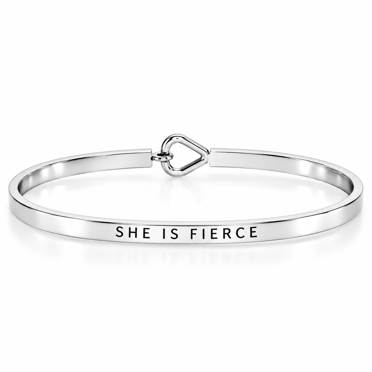 She Is Fierce Bangle Bracelet