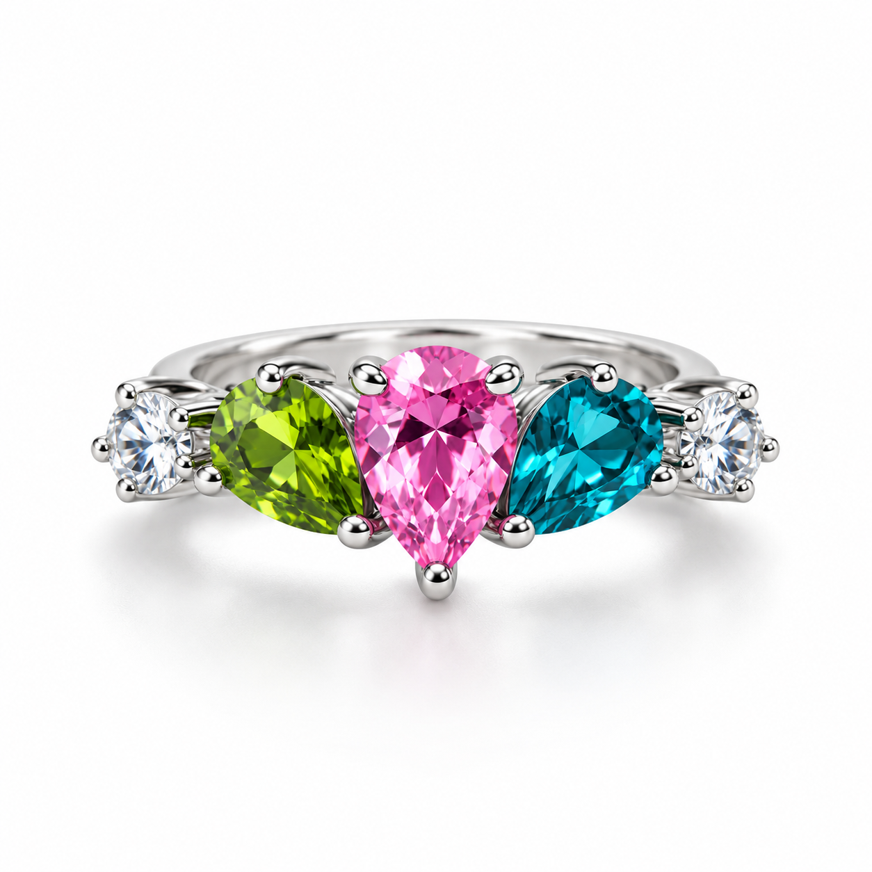 MBC Pear Band Ring