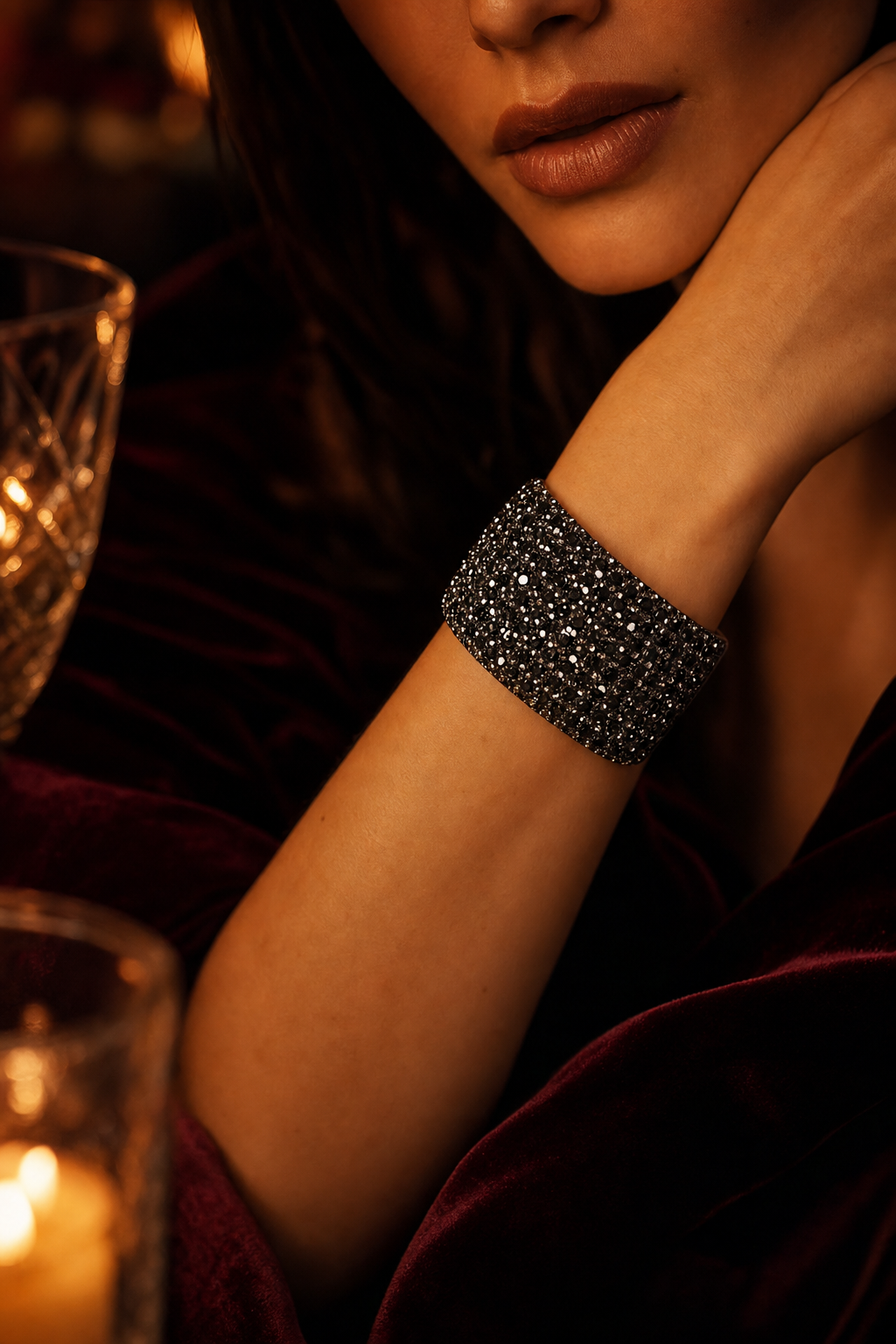 Black Crystal Wide Cuff.1.png