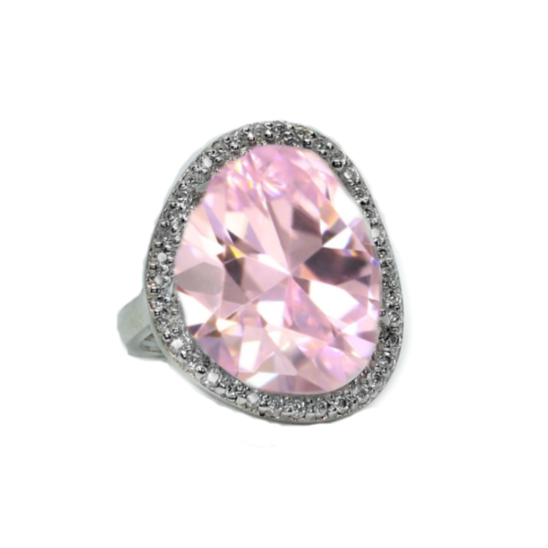 Abstract Halo Ring