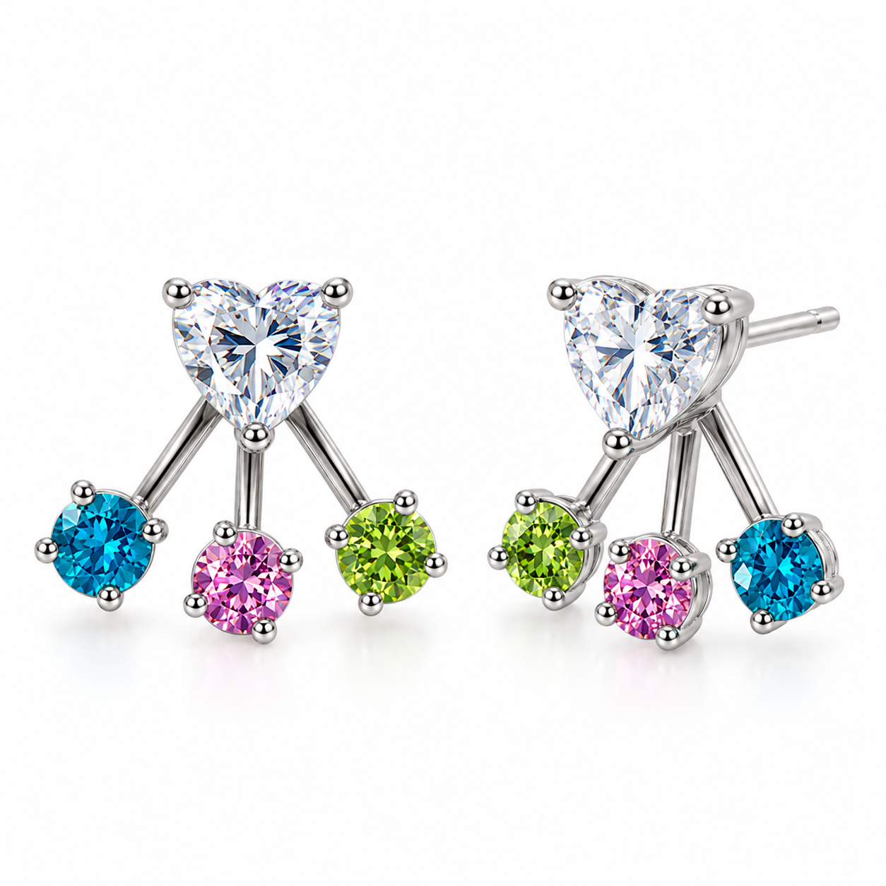 Heart-Shaped Gemstone Drop Earrings.png