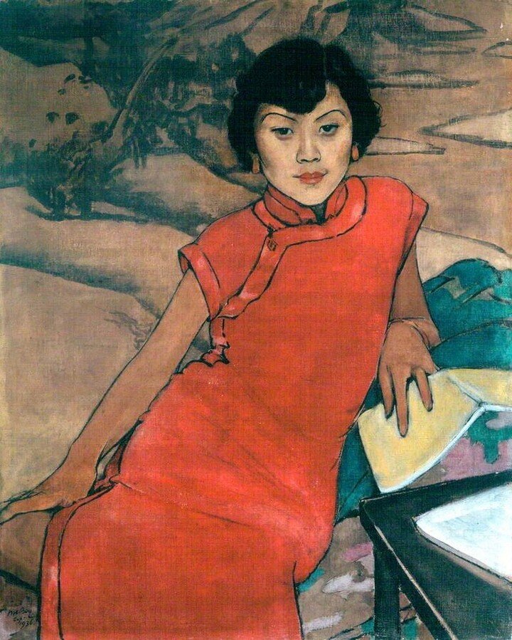 Chinese Woman, 1936, James McBey​​​​​​​​
​​​​​​​​
​​​​​​​​
#HairHistory #Hairstyle #VintageHair #ArtHistory #TheHairHistorian #Hair