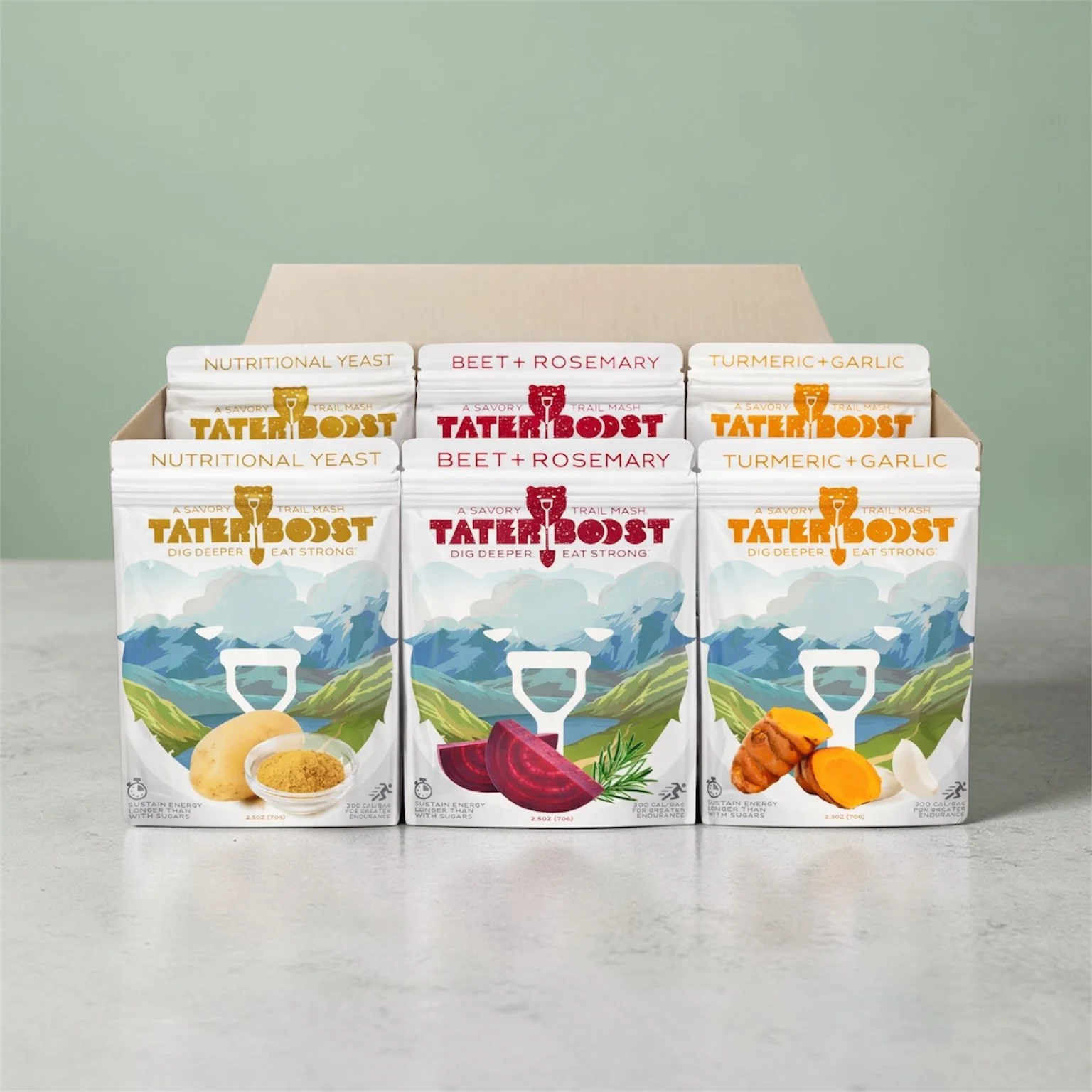 Tater Boost Combo Box – 6-Pack Sampler