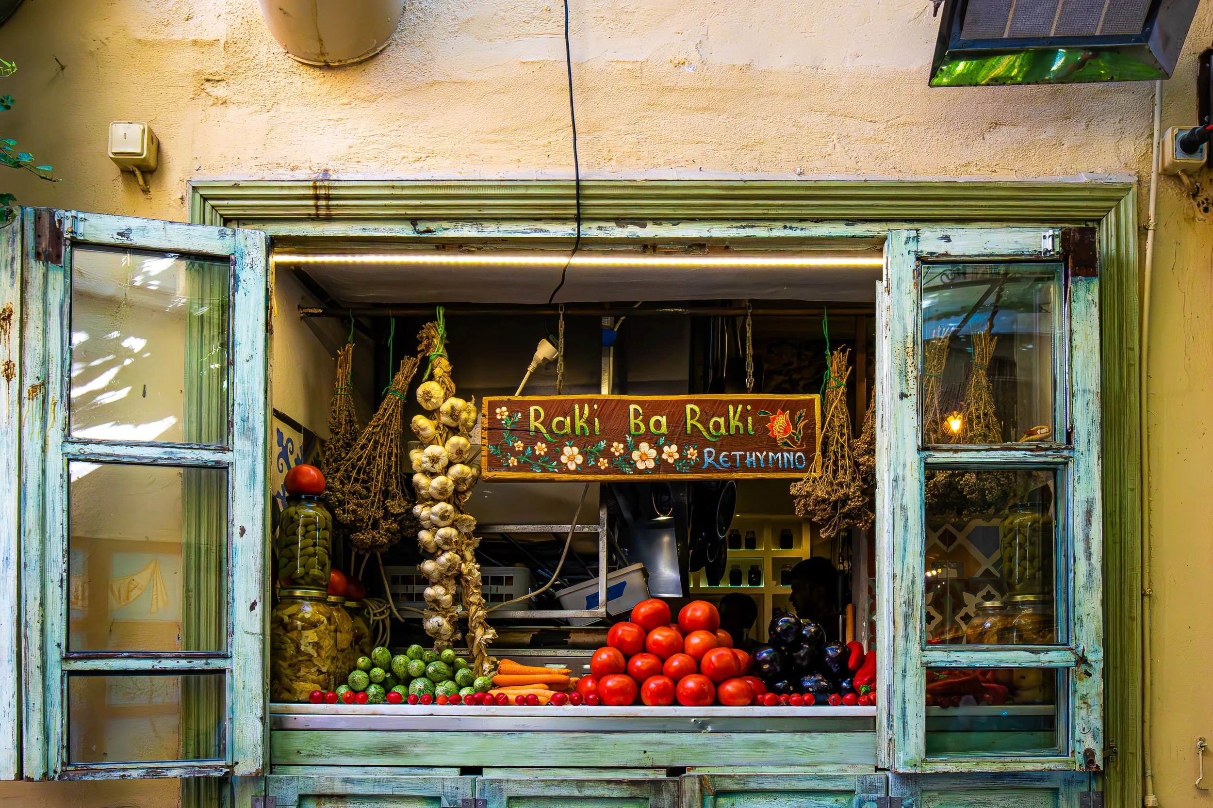 Vegetables for Sale, Rethymno, Crete