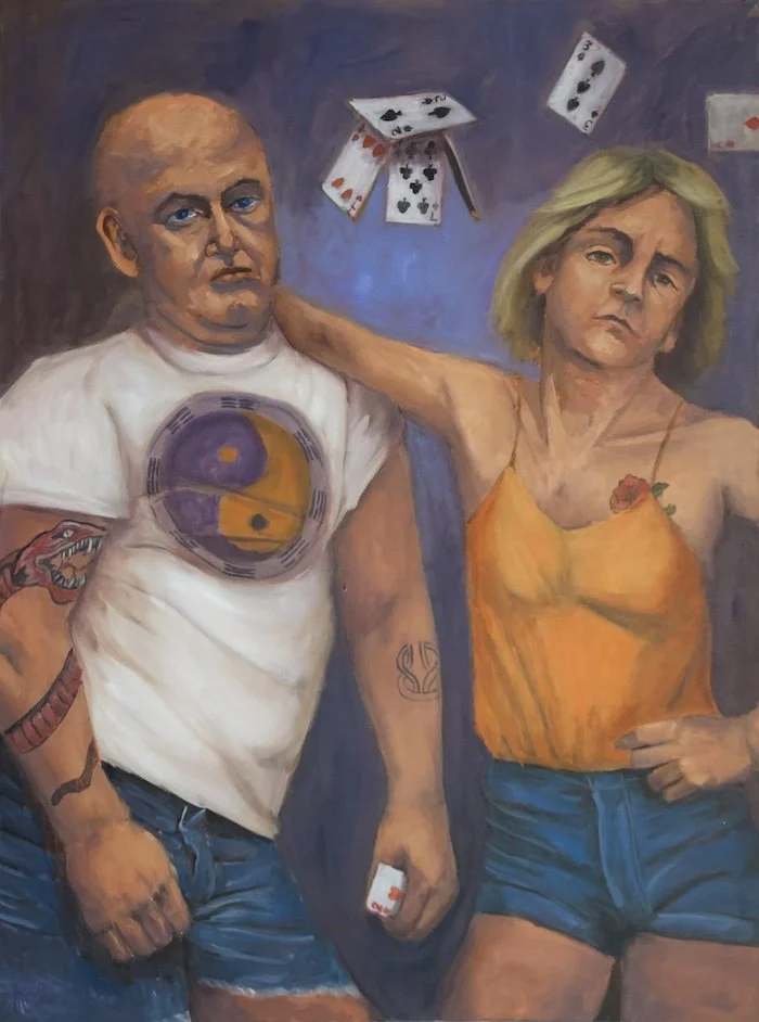  House of Cards  40" x 30" $2200