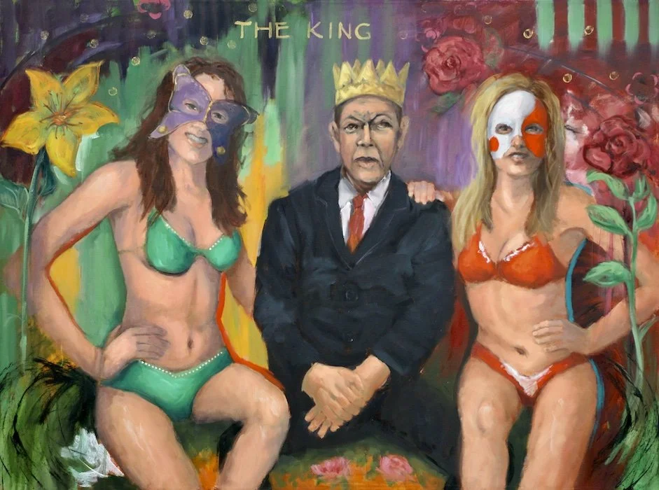  The King  30" x 40" $2200
