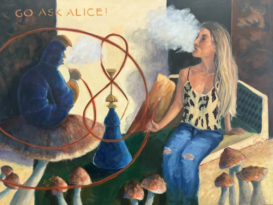  Go Ask Alice  30" x 40"