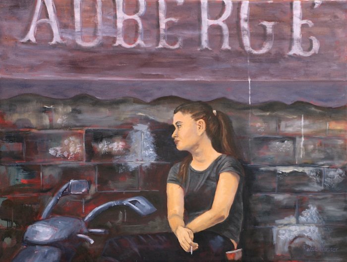 Auberge  30" x 40" $2200