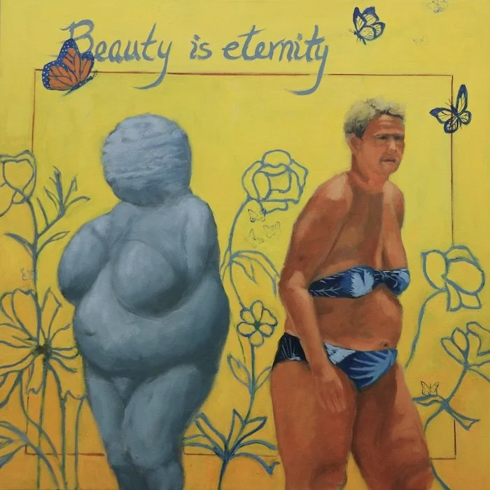 Venus of Beau Vallon 30" x 30"