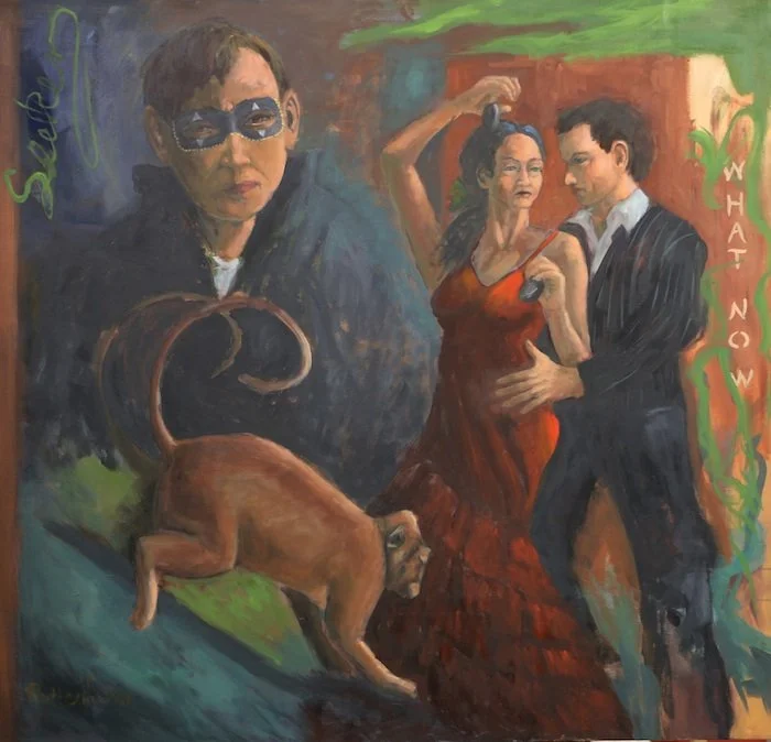  What Now?  48" x 48" $3000