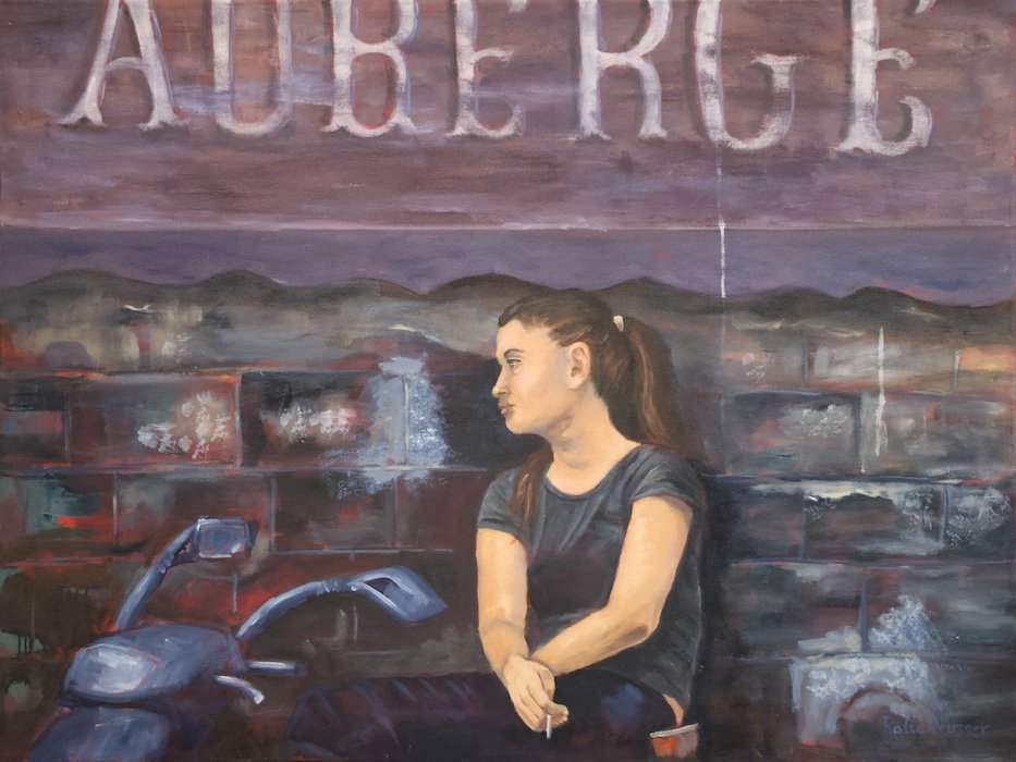  Auberge  30" x 40" $2200