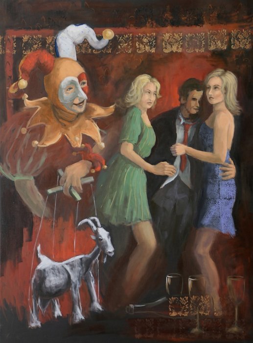  Picasso's Goat  40" x 30" $2200