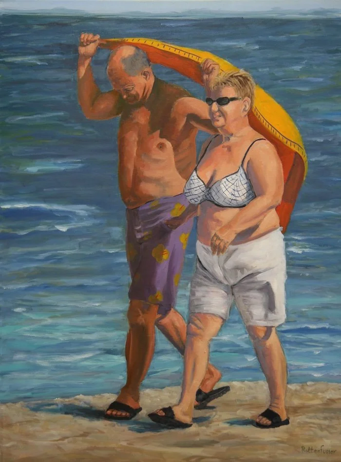  Catching the Breeze  40" x 30" Private Collection