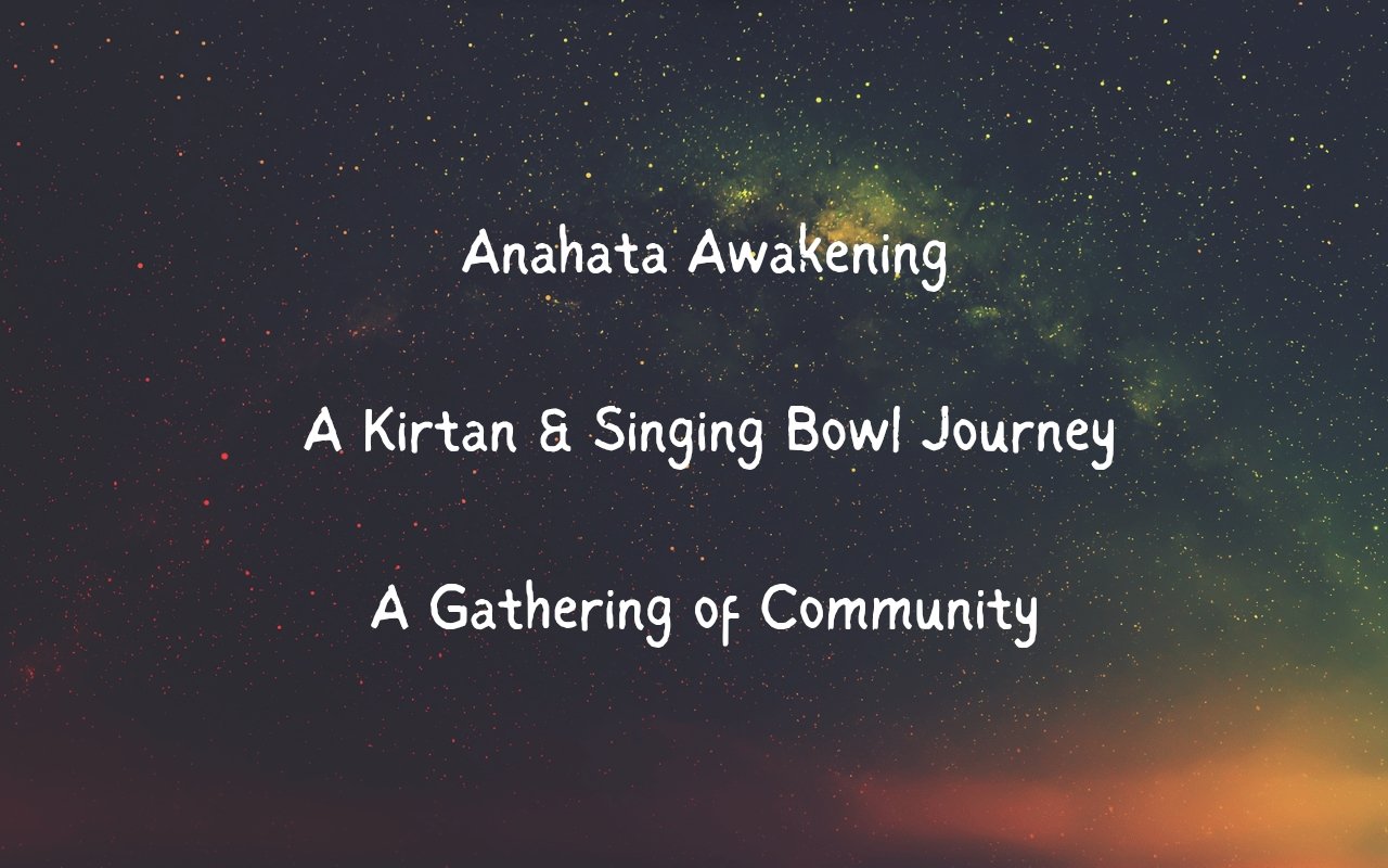 Kirtan & Sound Healing with Rachel and Jon