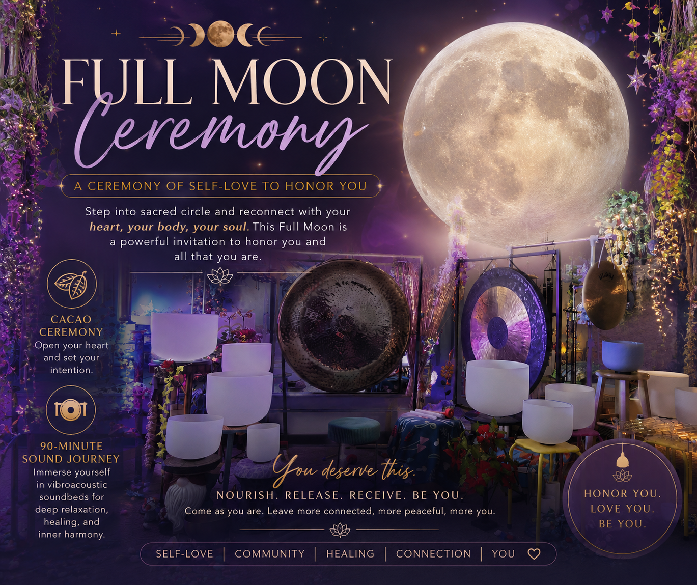 Full Moon Self Love Ceremony 