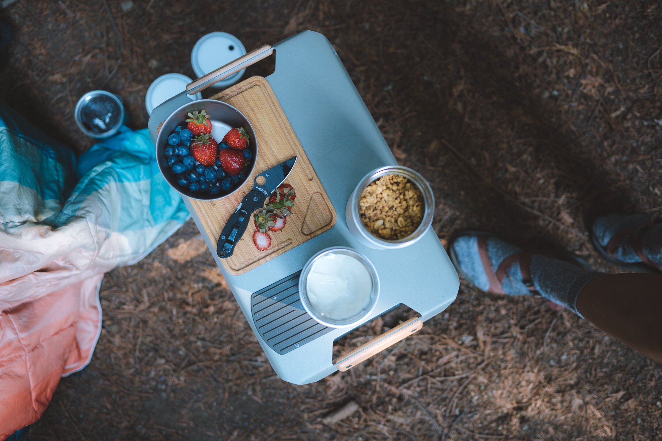 Car Camping - Die Ausstattung - Blueberry Vegan
