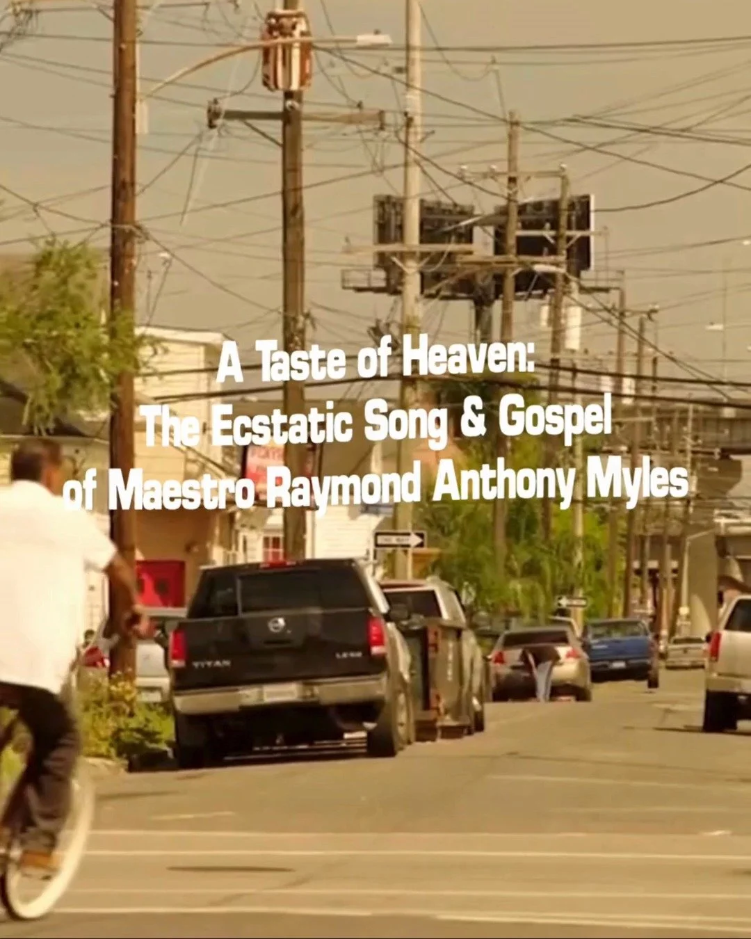 Maestro Raymond Anthony Myles was the electrifying Gospel Genius of New Orleans, a maverick musician and beloved preacher whose queer identity was obvious but remained unspoken in the Black church

he was here one minute&mdash;brilliant, incandescent